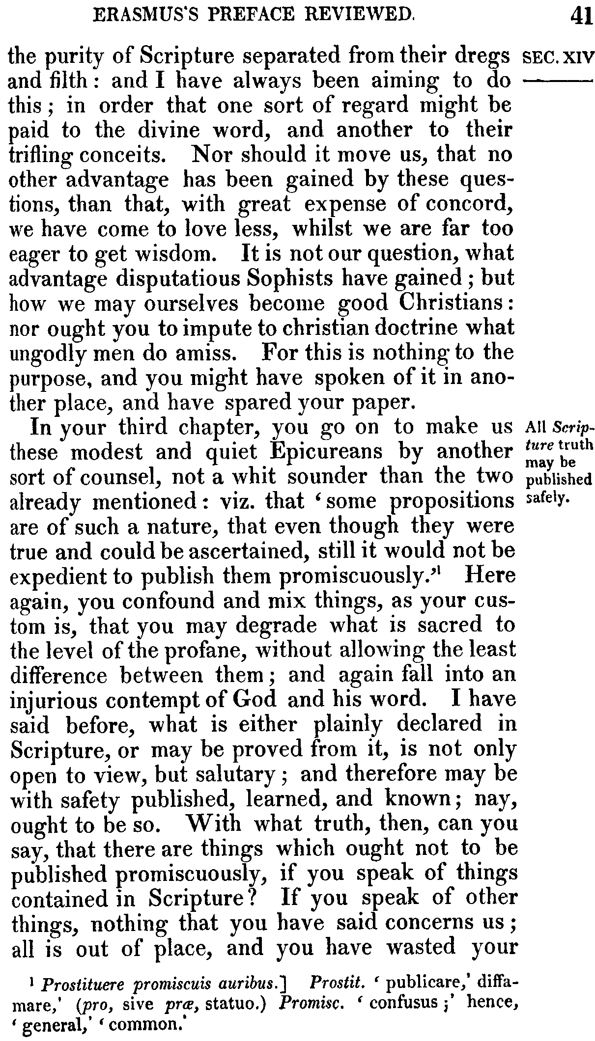 Print Edition of the Bondage of the Will, Page 41